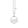 ASTRA Pretty Bow Cubic Zirconia Pendant in Sterling Silver
