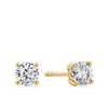 0.70ct TW Diamond Stud Earrings in 9ct Yellow Gold
