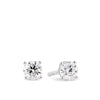 0.75ct TW Diamond Solitaire Earrings in 18ct White Gold