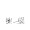 2.00ct TW Diamond Solitaire Earrings in 18ct White Gold
