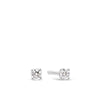 0.10ct TW Diamond Solitaire Earrings in 9ct White Gold