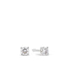 0.15ct TW Diamond Solitaire Earrings in 9ct White Gold