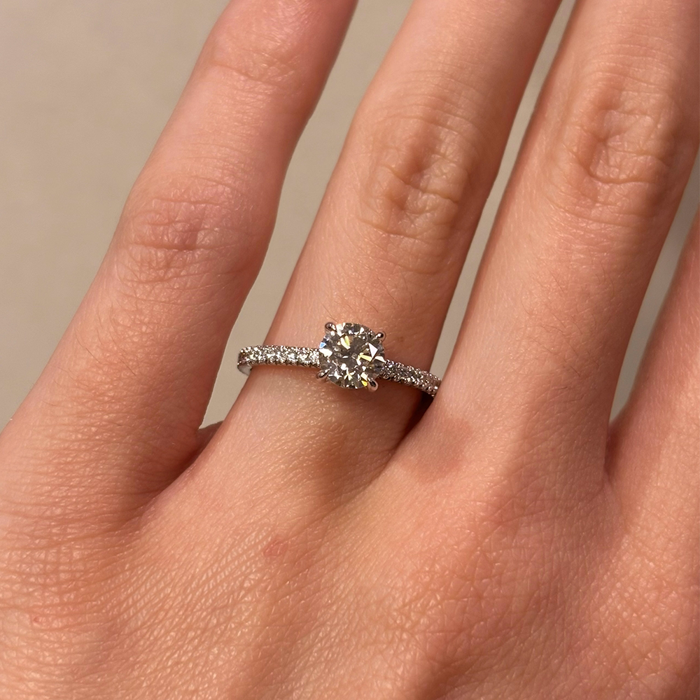 1917™ 1.13ct Diamond Solitaire Engagement Ring in 18ct White Gold