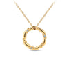 Diamond Necklace in 9ct Yellow Gold