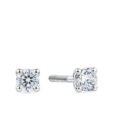 0.34ct TW Diamond Stud Earrings in 18ct White Gold