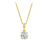 1.00ct TW Diamond Pendant in 9ct Yellow Gold