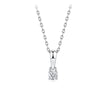 0.10ct TW Diamond Pendant in 9ct White Gold