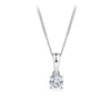 0.25ct TW Diamond Pendant in 9ct White Gold