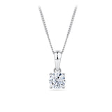 0.50ct TW Diamond Pendant in 9ct White Gold