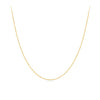 Diamond Cut Cable 45cm Chain in 18ct Yellow Gold