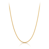 40cm Snake Chain in 9ct Yellow Gold - Wallace Bishop