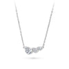 Cubic Zirconia Bezel Pendant in Sterling Silver