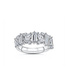Cubic Zirconia Ring in Sterling Silver