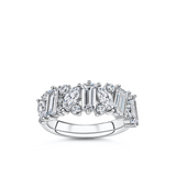 Cubic Zirconia Ring in Sterling Silver