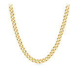 Solid Curb Link Chain in 9ct Yellow Gold