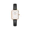 Daniel Wellington Quadro 20X26 Pressed Sheffield Rose Gold & White Watch