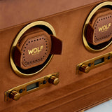 WOLF Brogue Double Watch Winder With Storage | Wallace Bishop