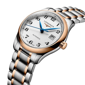 Longines Master Women's 29mm Stainless Steel & Rose IP Automatic Watch L2.257.5.79.7