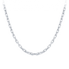 50cm Paperclip Link Chain in Sterling Silver