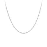 Polished Singapore Chain in Sterling Silver
