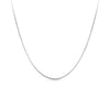 Polished Foxtail Chain in Sterling Silver