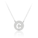 Initial Pendant in Sterling Silver