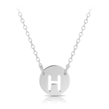 Initial Pendant in Sterling Silver