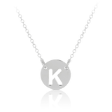 Initial Pendant in Sterling Silver