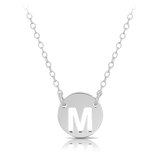 Initial Pendant in Sterling Silver