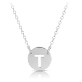 Initial Pendant in Sterling Silver