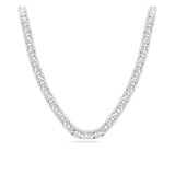 Flat Anchor Chain in Sterling Silver