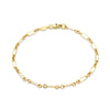 Figaro Bracelet in 9ct Yellow Gold