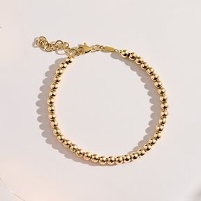 Ball Bracelet in 9ct Yellow Gold