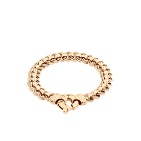 Double Roller Bracelet in 9ct Yellow Gold