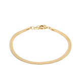 Herringbone Bracelet in 9ct Yellow Gold