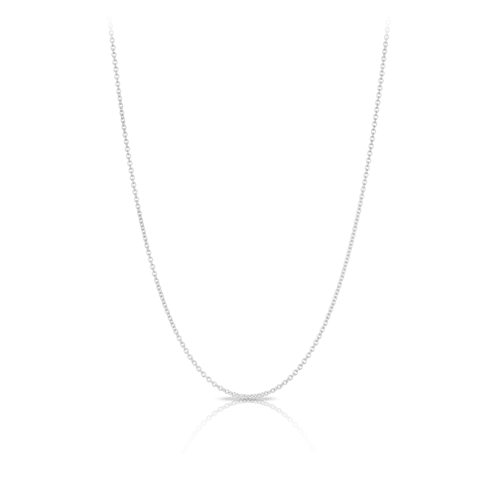 45cm Cable Link Chain in Sterling Silver - Wallace Bishop