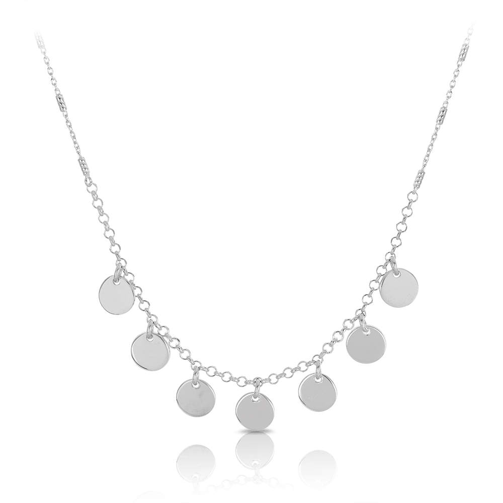 45cm Charm Necklet Chain in Sterling Silver - Wallace Bishop