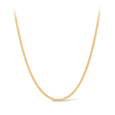 45cm Curb Link Chain in 9ct Yellow Gold - Wallace Bishop