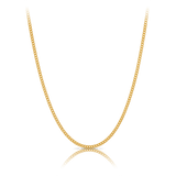 45cm Curb Link Chain in 9ct Yellow Gold