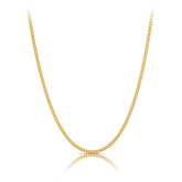 45cm Curb Link Chain in 9ct Yellow Gold - Wallace Bishop