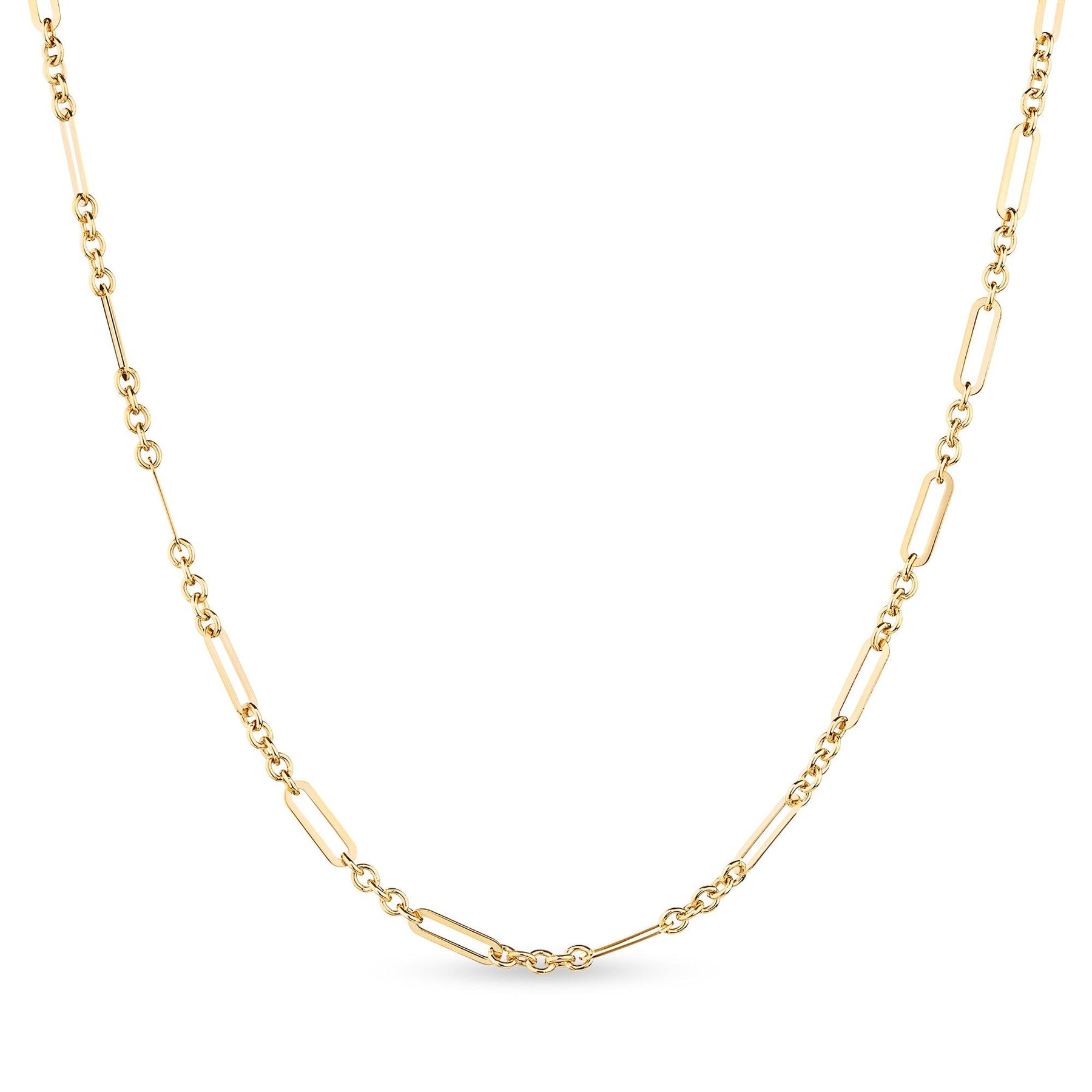 45cm Figaro Chain in 9ct Yellow Gold - Wallace Bishop