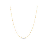 Diamond Cut Ball Chain in 9ct Yellow Gold