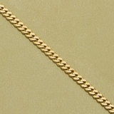 Curb Link Chain in 9ct Yellow Gold