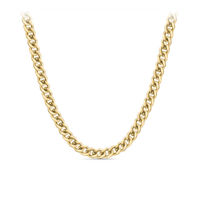 Curb Link Chain in 9ct Yellow Gold