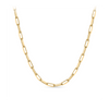 Paperclip Chain in 9ct Yellow Gold