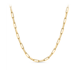 Paperclip Chain in 9ct Yellow Gold