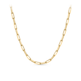 Paperclip Chain in 9ct Yellow Gold