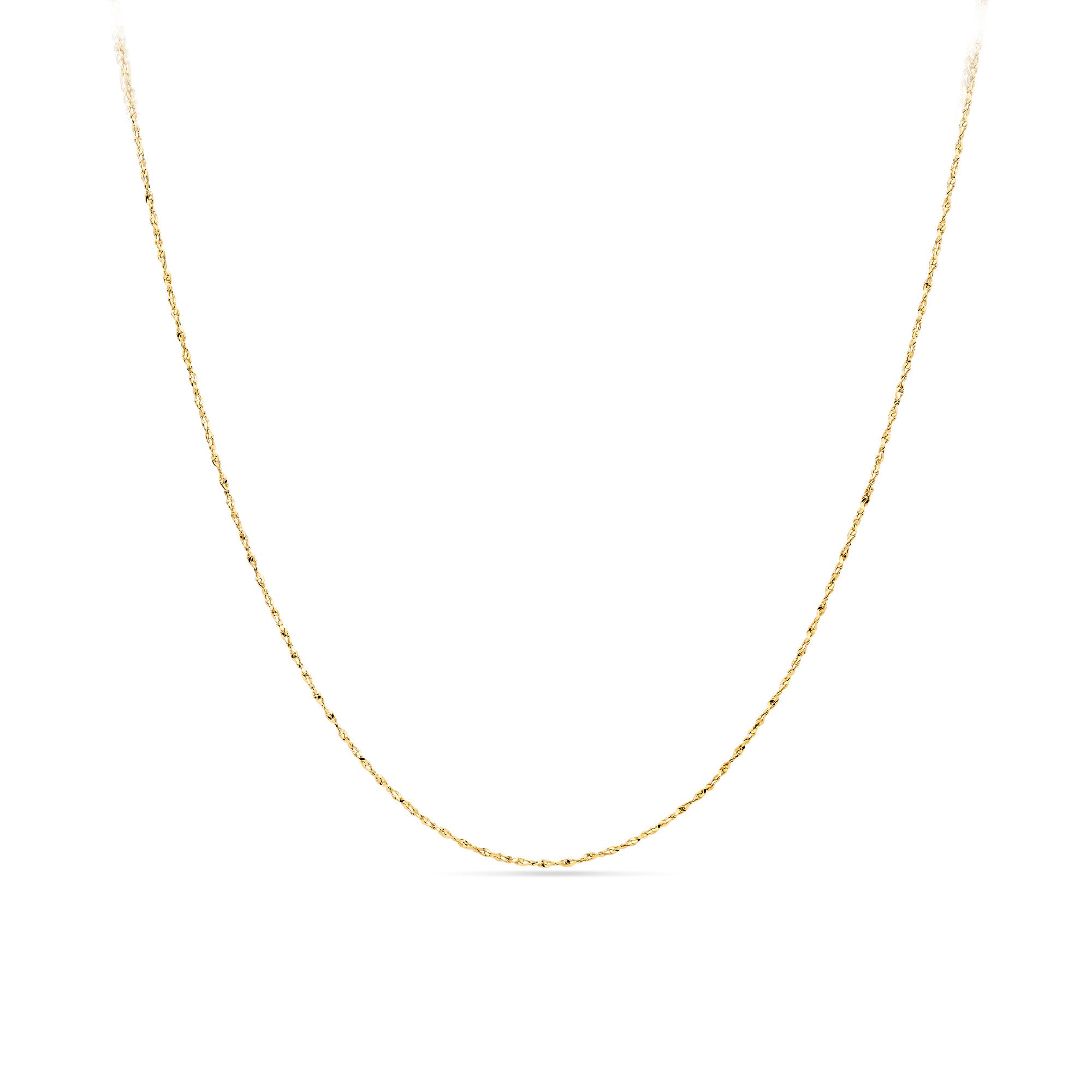 Twist Chain in 9ct Yellow Gold