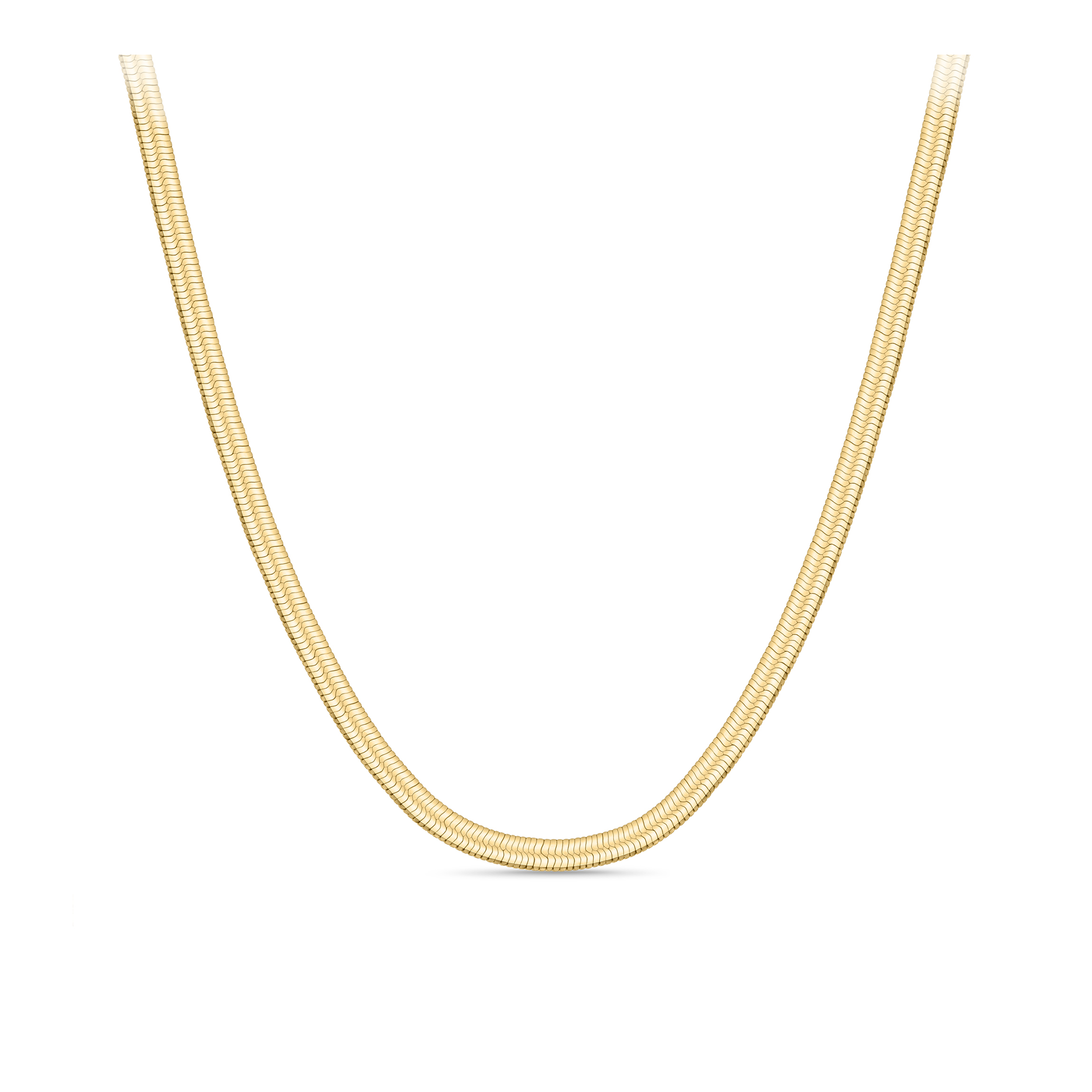 Herringbone Chain in 9ct Yellow Gold