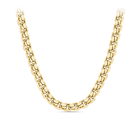 Semi-Solid Box Chain in 9ct Yellow Gold